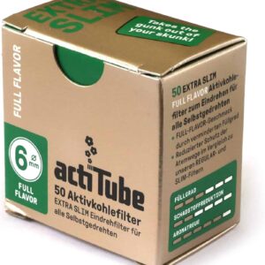 Actitube filtros de carbón activo 9mm pack de 1000 unidades