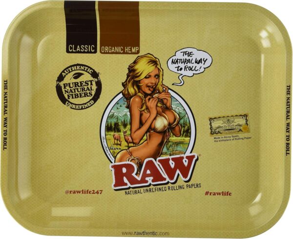 Bandeja Rolling Tray RAW Large Girl, 340 x 275 mm