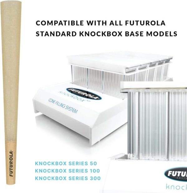 Futurola conos pre-enrollados marrón King Size (109/26 mm), estilo holandés