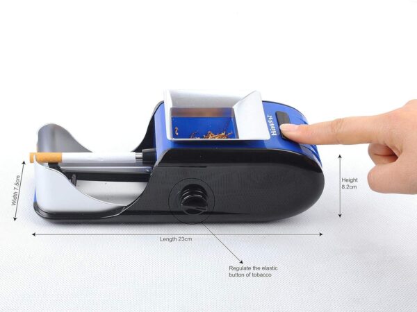 Hibron máquina eléctrica portátil para liar tabaco y cigarros