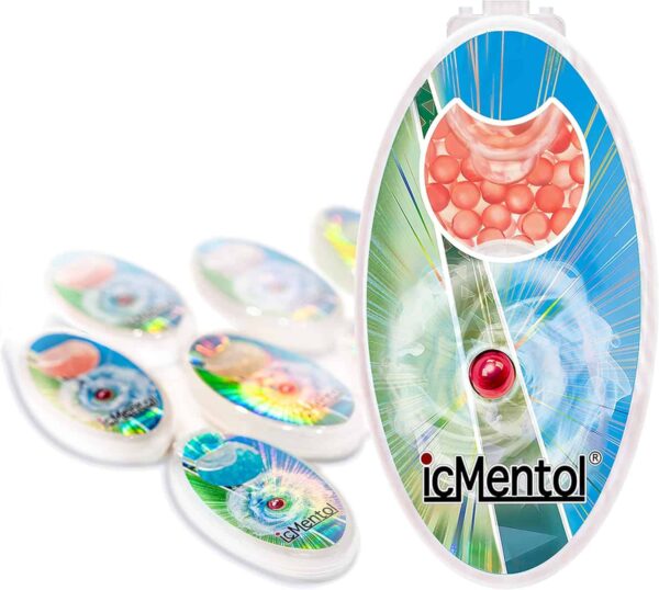 IcMentol bolitas de sabor para cigarrillos sandía hielo pack de 100