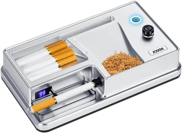 Máquina eléctrica automática para liar cigarrillos con ajuste de densidad