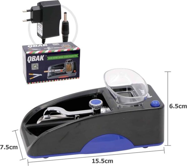 Máquina eléctrica para liar cigarrillos automática con llenado de tubos