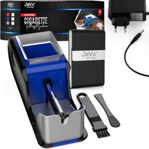 Máquina eléctrica para liar cigarrillos azul