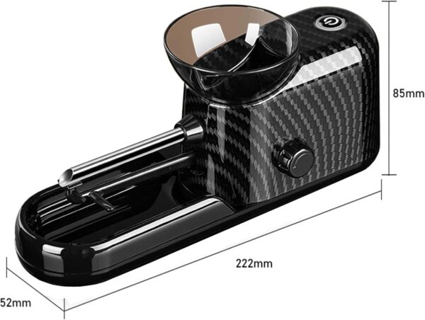 Máquina eléctrica para liar cigarrillos con tubo de 6,5/8 mm de diámetro