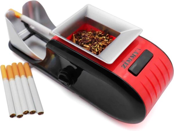 Máquina entubadora eléctrica para cigarrillos papel de liar rojo