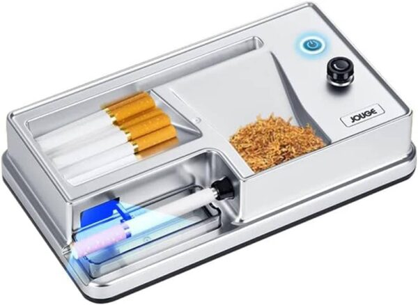 Máquina rodante automática eléctrica inyector de tabaco portátil doméstica, con apagado inductivo, 6,5 mm