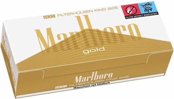 Marlboro Gold 1000 tubos con filtro para cigarrillos