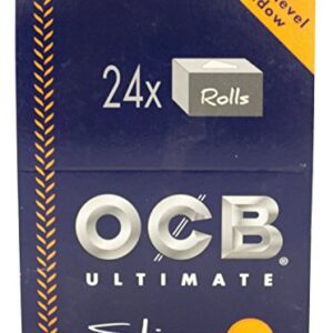 OCB papel de fumar Ultimate Rolls rollos de 5 metros azul 24 unidades