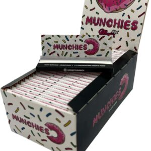 Papel de liar Monkey King Munchies Pack King Size, 100% natural y de combustión lenta