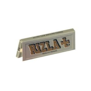 Rizla papel de fumar estándar plata 50s pack de 10