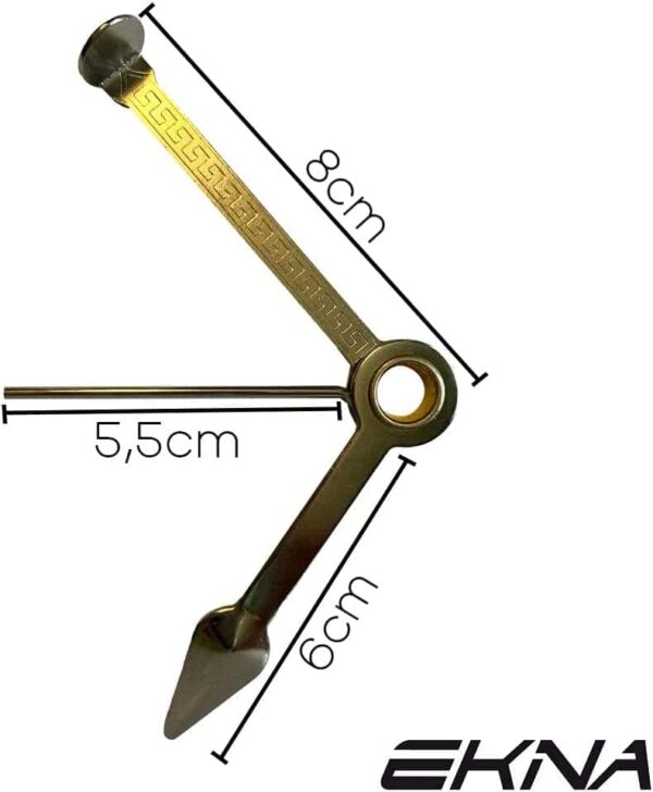 Tapón para pipa de acero inoxidable, disponible en diferentes variantes