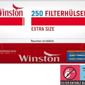 Winston tubos con filtros extra pack de 1000