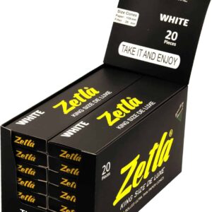 Zetla pack de 280 conos King Size pre-enrollados, con filtros (109 x 26 mm)