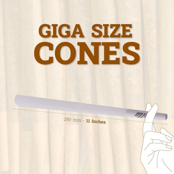 Zetla pre rolled cones giga Pack de 5 unidades